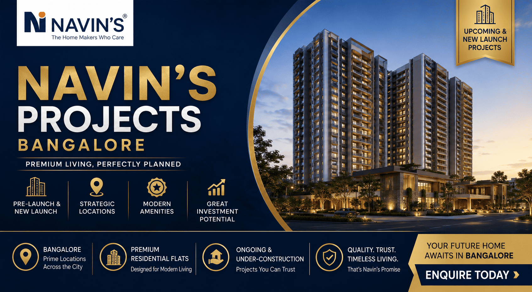 Navin's Projects in Bangalore